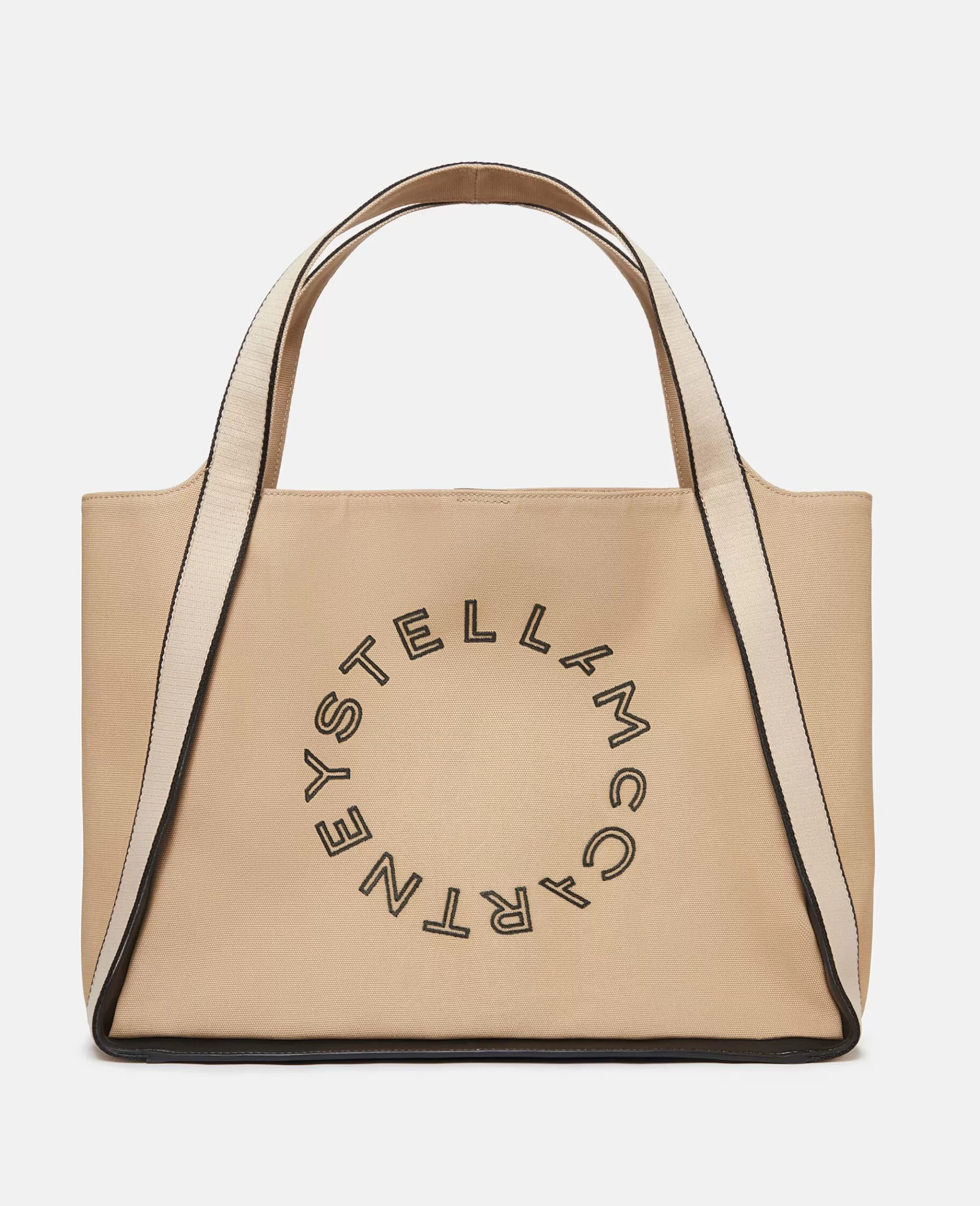 Stella McCartney Logo Veske*Logo Bananatex® Toyveske I Lerret