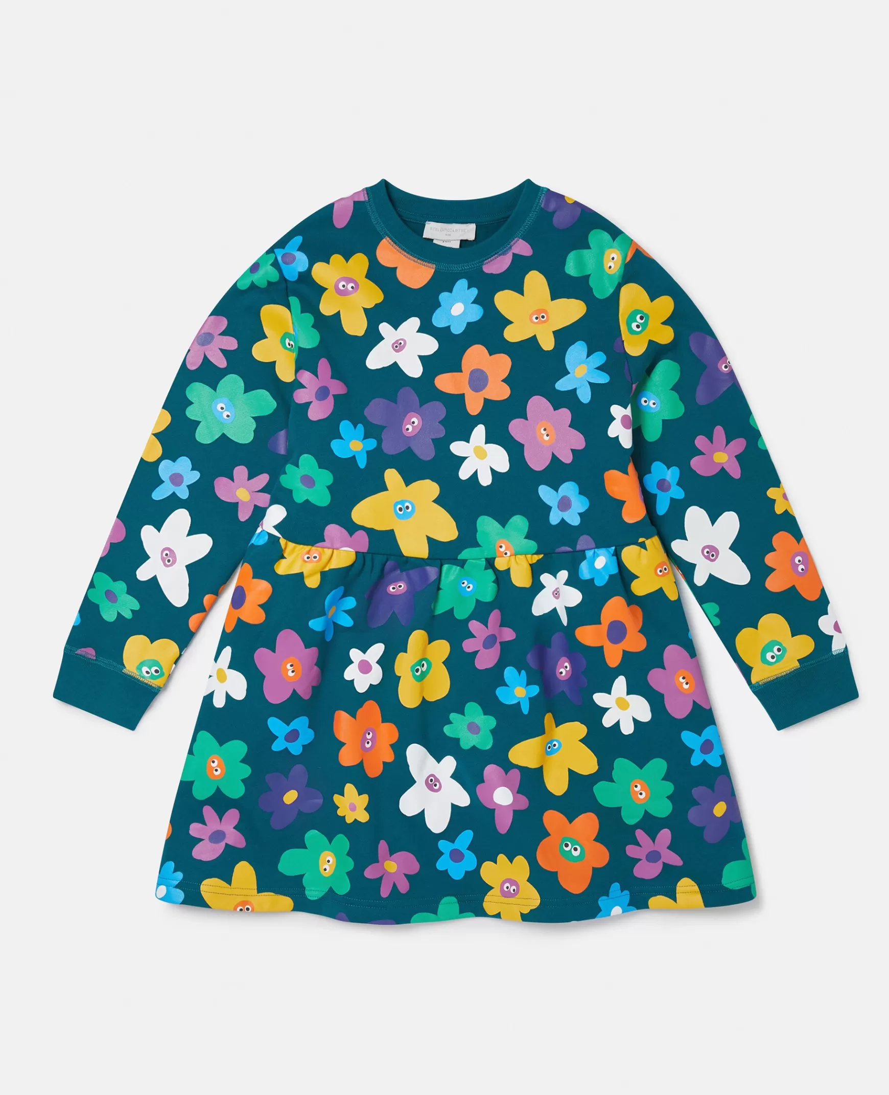 Stella McCartney Kjoler Og Alt-I-Ett*Smilende Trikotkjole Med Blomstertrykk